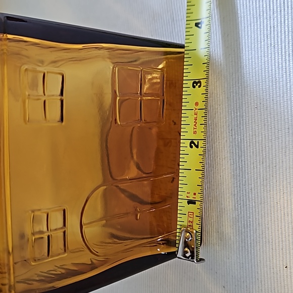 VINTAGE E.C. Booz's Amber Old Cabin Empty Whiskey Glass Bottle With Cork - Picture 8 of 8